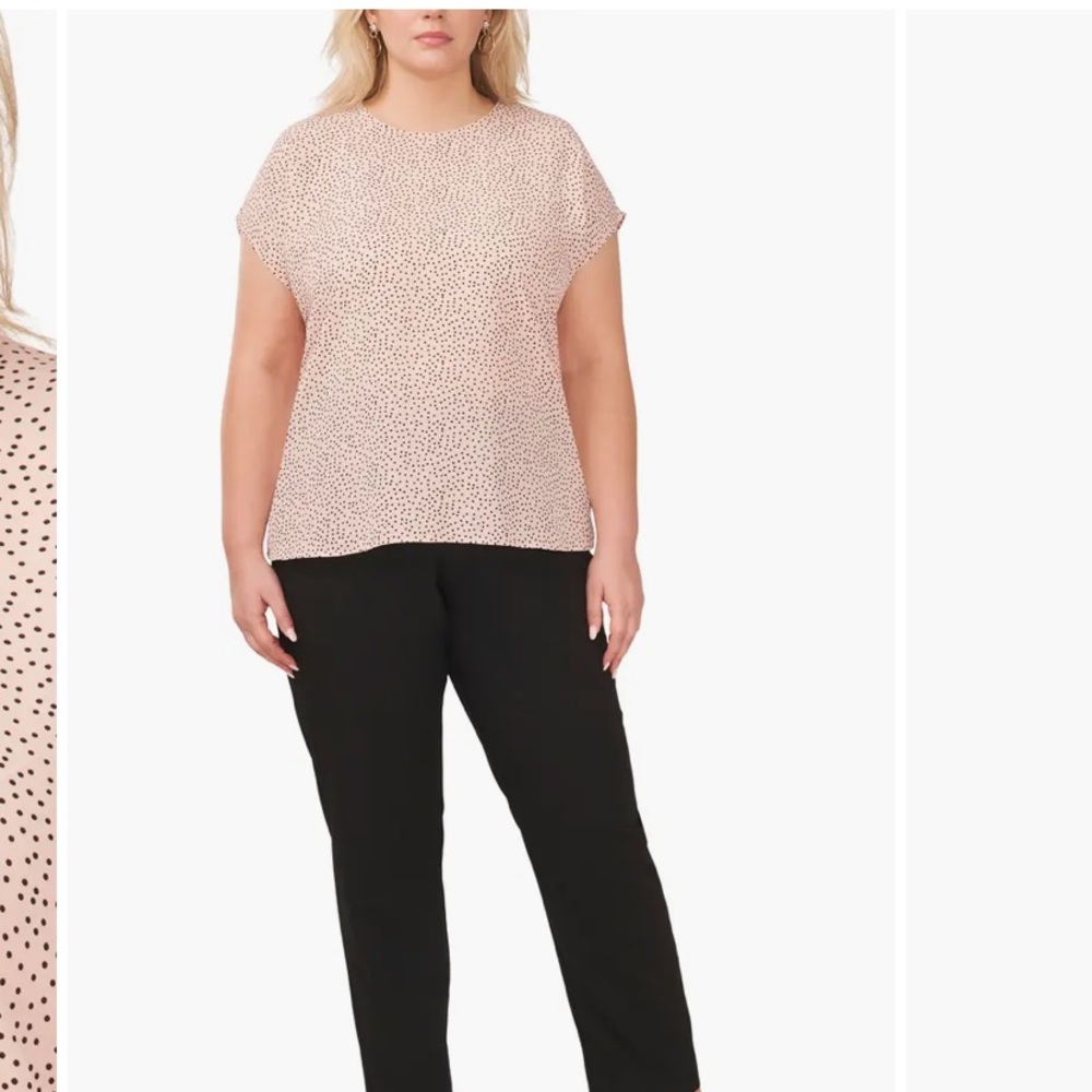 Halogen Dolman Short Sleeve Blouse